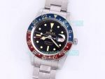 Swiss Replica Rolex Oyster Perpetual GMT Master II Black Dial with Red Date Window Watch